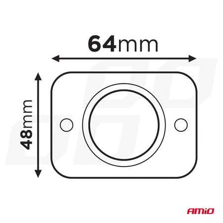 Ładowarka USB wodoodporna 2x USB-C 12V 24V AMIO-04232