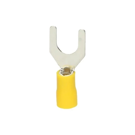 Końcówka widełkowa izolowana M4 6mm² - końcówka kablowa - blister 10szt