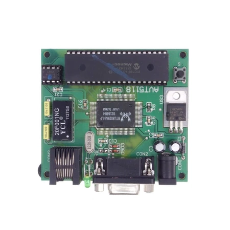 Wyświetlacz ethernetowy - zlutowany KIT AVT 5118