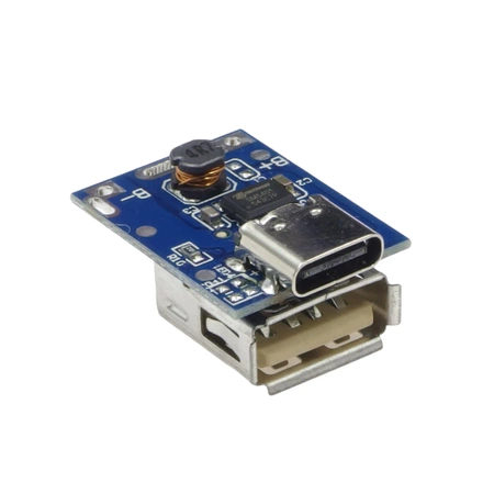 Moduł ładowania USB-C z ochroną ogniw 5V, do budowy powerbanku Li-Po i Li-Ion