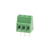 Złącze śrubowe do druku, 3 pola, raster 2,54mm, wysokość 8,5mm, 150V / 6A, 1,0mm², PA66, Degson DG308