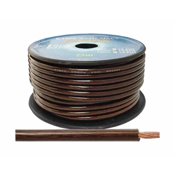 Przewód zasilający Car Audio 10 Ga, średnica 5,5 mm, czarny, 1 mb