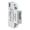 Licznik energii 1-fazowy, 100 A, certyfikat MID, pomiar dwukierunkowy, RS485 Modbus, na szynę DIN, ORNO OR-WE-525