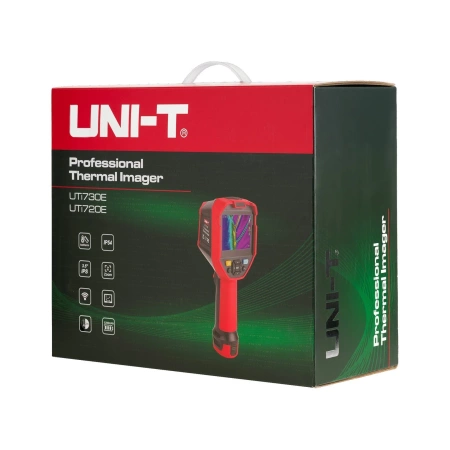 Kamera termowizyjna Uni-T UTi720E, matryca 256 × 192, -20 do 550°C, Wi-Fi, ekran 3,5 cala