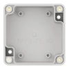 Obudowa hermetyczna ZP75.75.45JH, 75 × 76 × 45 mm, ABS, jasnoszara, Kradex