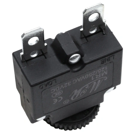 Wyłącznik nadprądowy bimetaliczny MR1 3 A 250 V AC, 1 tor, panelowy