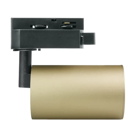 Obudowa reflektora szynowego, oprawa GU10 do systemu X-LINE, złoty