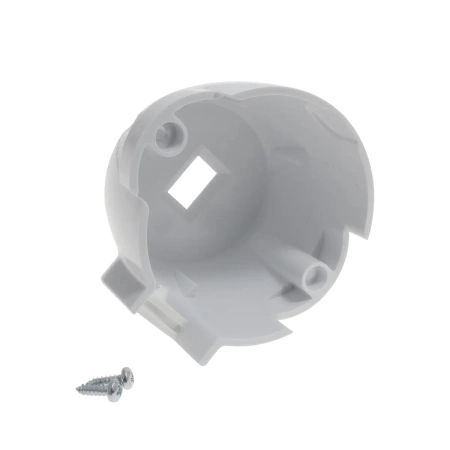 Włącznik światła schodowy, montaż natynkowy, kolor biały, seria Retro PRL