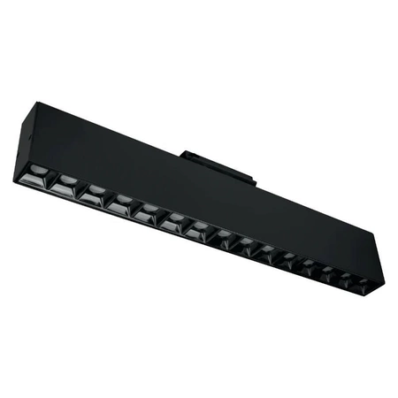 Lampa szynowa LED liniowa regulowana, 15 W, 1350 lm, 4000 K, czarna, X-LINE