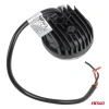 Lampa bezpieczeństwa LED U-zone do wózka widłowego – czerwona strefa „U”, 10W, 10–80V, IP6K9K AMIO-04867