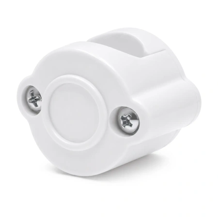 Uchwyt kabla plastikowy 42×32 mm natynkowy biały - Retro PRL