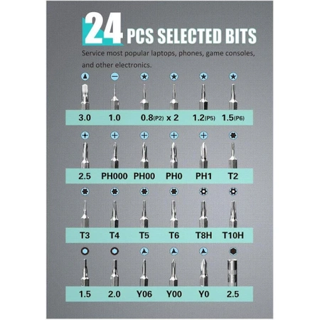 Zestaw bitów precyzyjnych SD-9322M Proskit