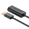 Przedłużacz USB 2.0 aktywny ze wzmacniaczem, wtyk – gniazdo A-A, 5 m, UGREEN US121