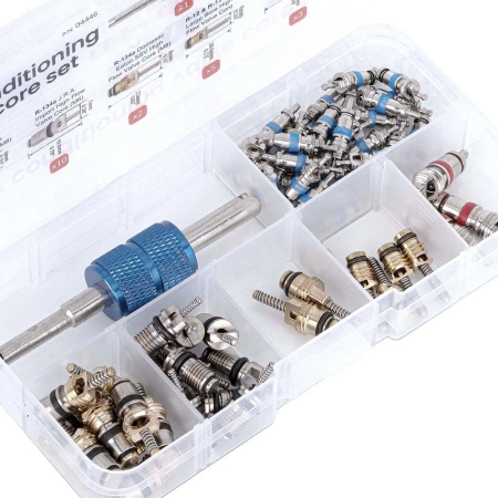 Zaworki klimatyzacji 61szt. AMIO 04446