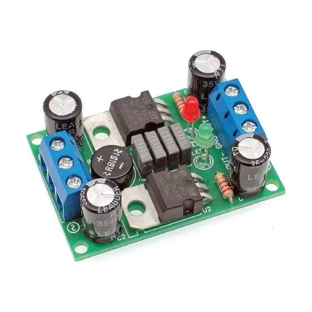 Modułowy zasilacz symetryczny 12V, zlutowany AVT3140/12