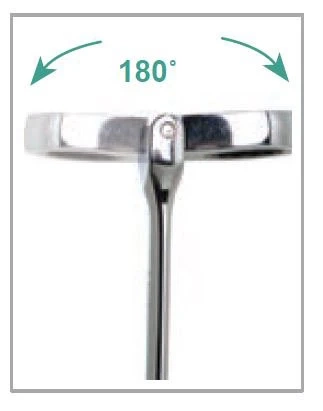 Zestaw kluczy płasko-oczkowych 7 szt. Proskit HW-5907M