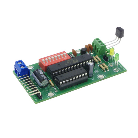 8-kanałowy przełącznik na podczerwień (max 8 x 200mA/12V) - zlutowany KIT AVT 390