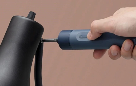 Wkrętak elektryczny HOTO QWLSD007 + zestaw bitów, niebieski