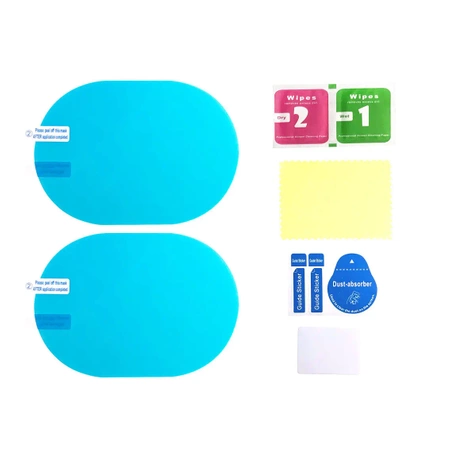 Folia hydrofobowa na lusterka samochodu 2szt AMIO-02378