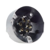 Gniazdo przyczepy 7pin, aluminiowe, 12V, E1230