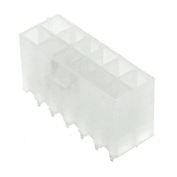 Wtyk ATX 12-stykowy męski prosty do montażu na PCB, raster 4,20 mm, biały, KWM4505-12S