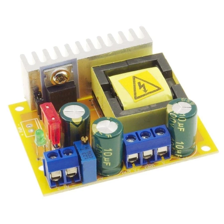 Przetwornica StepUp DC-DC IN:10-32 / OUT: 45-390V DC, wysokonapięciowa