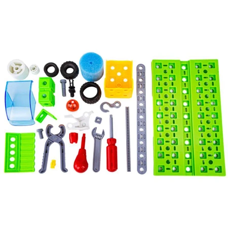 Klocki konstrukcyjne: MIASTO 10w1, 340 elementów