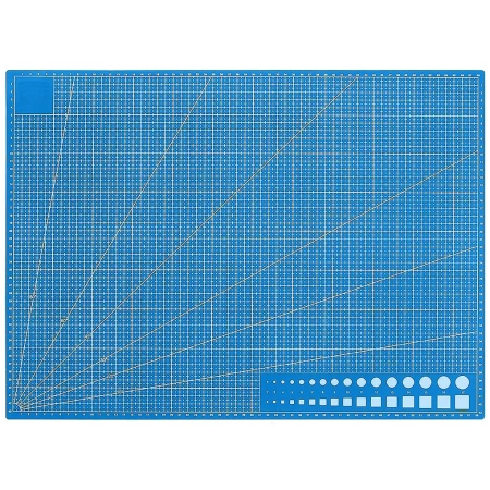 Mata modelarska do cięcia, samogojąca A2 60x45cm wielowarstwowa, niebieska