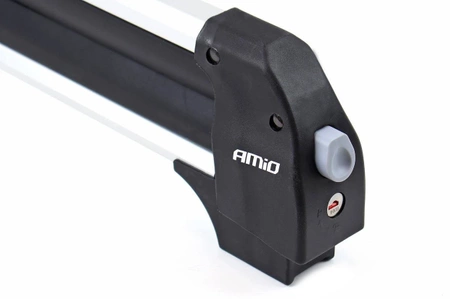 Bagażnik dachowy na narty snowboard AMiO długi 760mm SSR-01L AMIO-02591