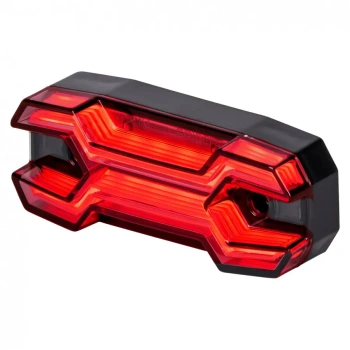 Lampa obrysowa LED X-SPIDER NEXO tylna czerwona, 12/24 V, 117,9 × 43,2 mm, ze wspornikiem - L1325