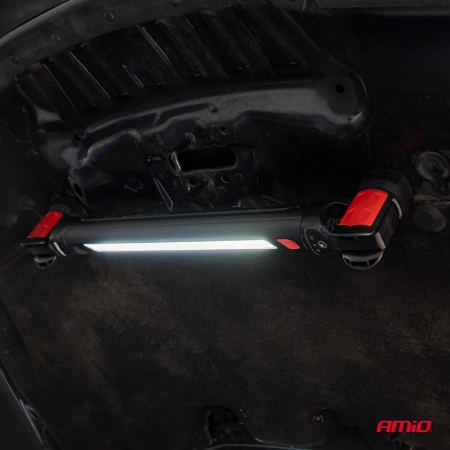 Lampa inspekcyjna LED 10W COB - 1000lm - 4400mAh - AMIO 04505