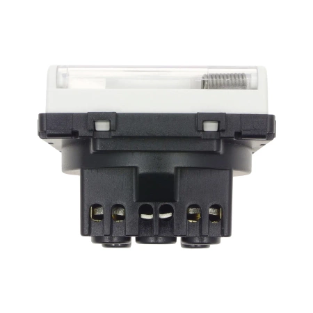 Moduł - Gniazdo elektryczne Schuko IP44 z klapką - biały - Tawoia Glass