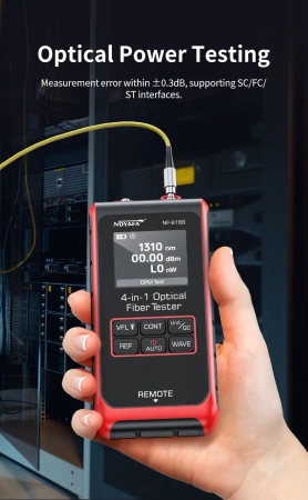 Mini tester kabli światłowodowych, Noyafa NF-916S