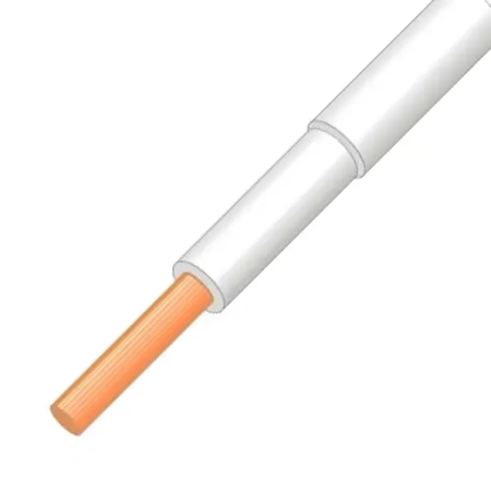 Przewód pomiarowy 0,40 mm2, żyła ze 104 drutów, PVC, podwójna izolacja, biały, 1 mb