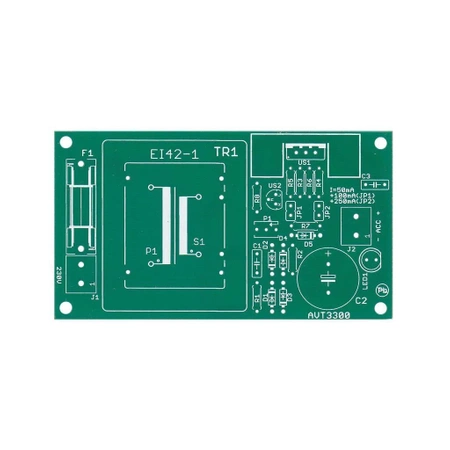 Ładowarka podtrzymująca do akumulatora 12V, PCB do projektu AVT3300