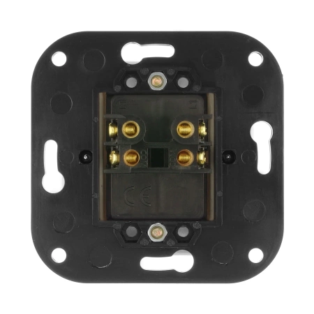 Włącznik żaluzjowy ceramiczny, kwadratowy z ramką, podtynkowy biały Ceramic Loft