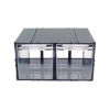 Magazynek szufladkowy modułowy 23x14x12.5cm, 2 szufladki, Konger PX2