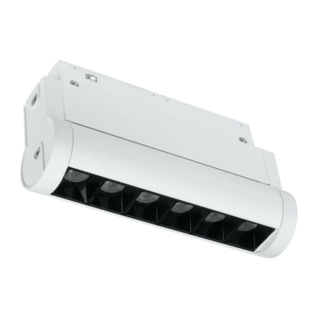 Reflektor szynowy magnetyczny liniowy regulowany 6W 480lm 4000K biały M-LINE