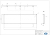 Filtr panelowy czerwony ZDFCZ1008 do obudowy modułowej ZD1008, ABS, Kradex