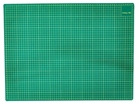 Mata modelarska do cięcia 60x45cm (A2) – samogojąca, wielowarstwowa, dwustronna, zielona, KC1043
