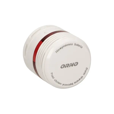 Czujnik dymu MINI, bateria zintegrowana, sensor 10 lat, ORNO DC-628