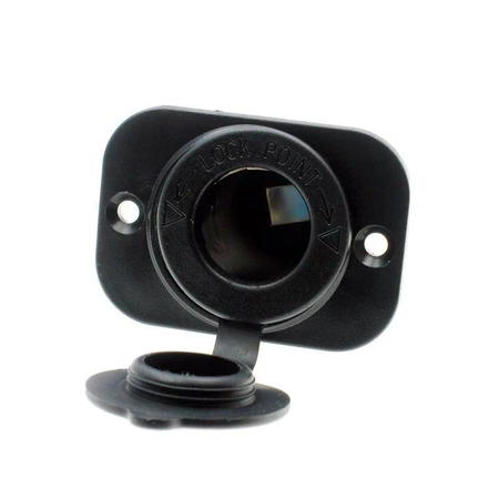 Gniazdo zapalniczki PLS35A, hermetyczne, do montażu