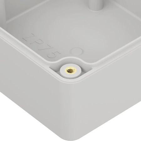 Obudowa hermetyczna ZP75.75.45 jasnoszara ABS