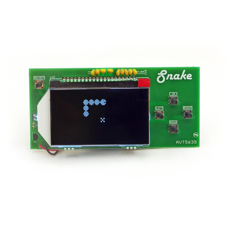 Gra elektroniczna SNAKE - zlutowany KIT AVT 5639