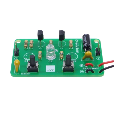 Przełącznik dotykowy START/STOP 9-12V z sygnalizacją LED - KIT AVT 725
