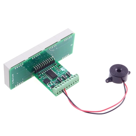 Licznik impulsów - zielony wyświetlacz LED 27mm - zlutowany KIT AVT 1750/2/G