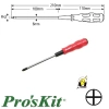 Wkrętak krzyżak PH2, seria Pro-Soft, 210mm, Proskit 89407B