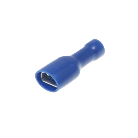 Konektor płaski żeński w pełnej izolacji 6.3mm 0.8mm 1.5-2.5mm² - końcówka kablowa