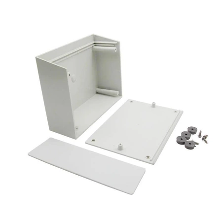 Obudowa 150x110, h=50mm ABS jasna, z panelem, KM50