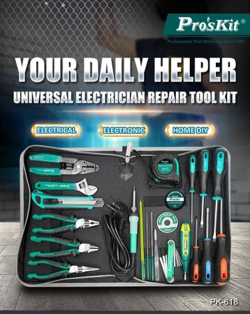 Zestaw narzędzi PK-618B Proskit